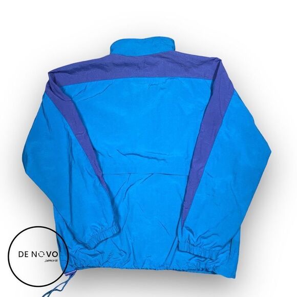 Northern Reflections Men’s Vintage Full Zip Windbreaker Jacket Size Medium Blue - Picture 4 of 7